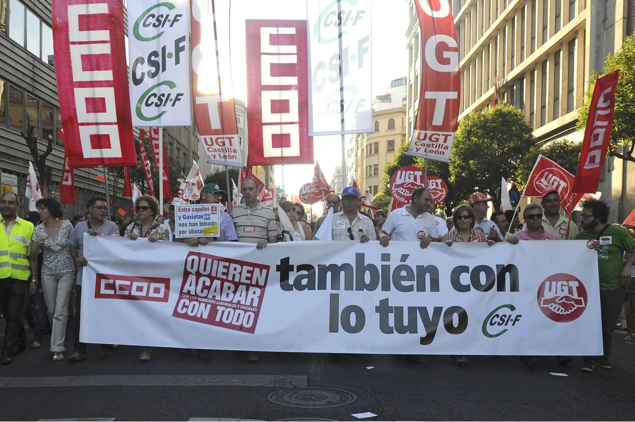 Manifestación en León