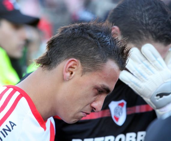 Bordagary y Carrizo tras el partido