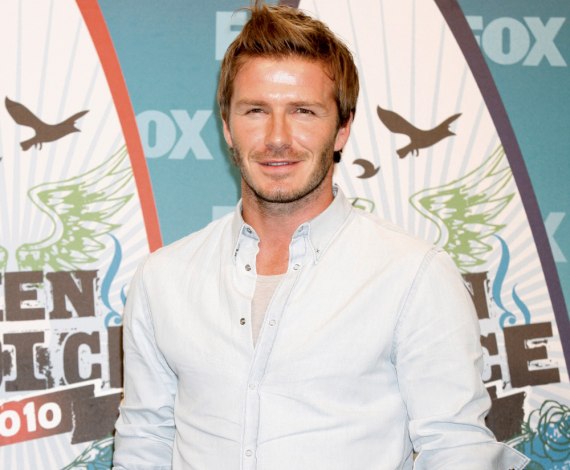 David Beckham, el más aclamado