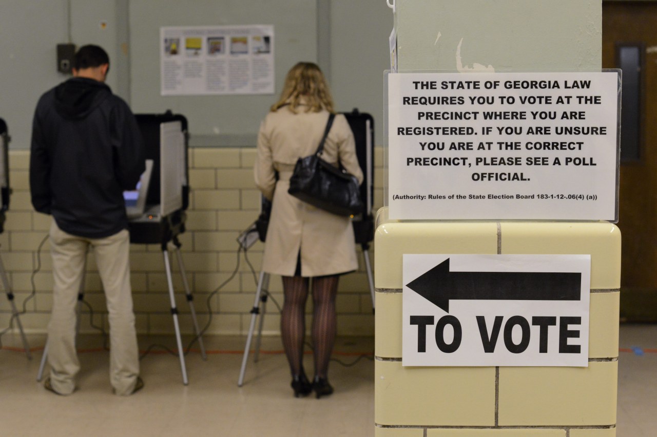Votos en los colegios electorales