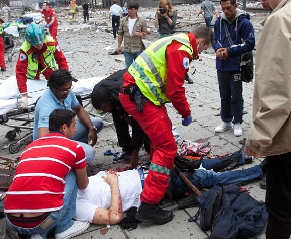 Explosión en Oslo
