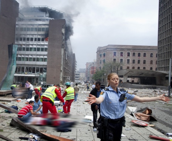 Explosión en Oslo