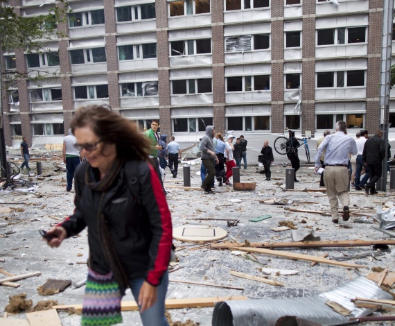 Explosión en Oslo