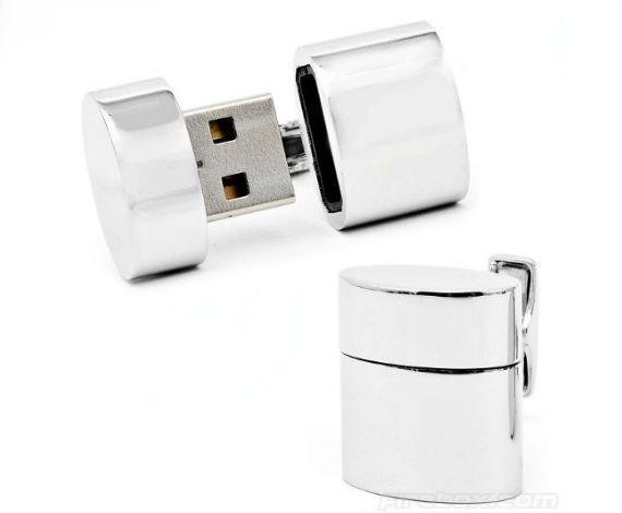 WiFi USB Flash Drive Cufflinks