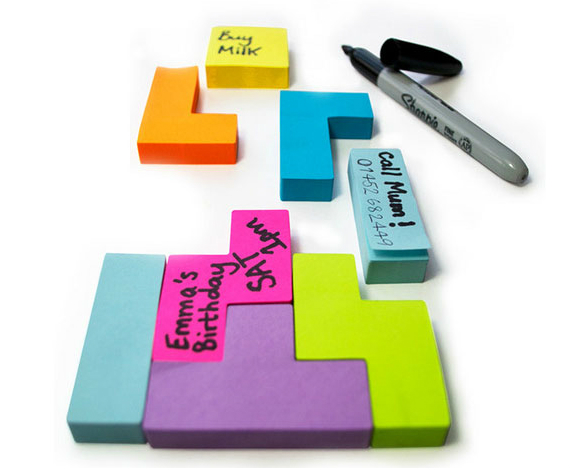 Tetris sticky pad