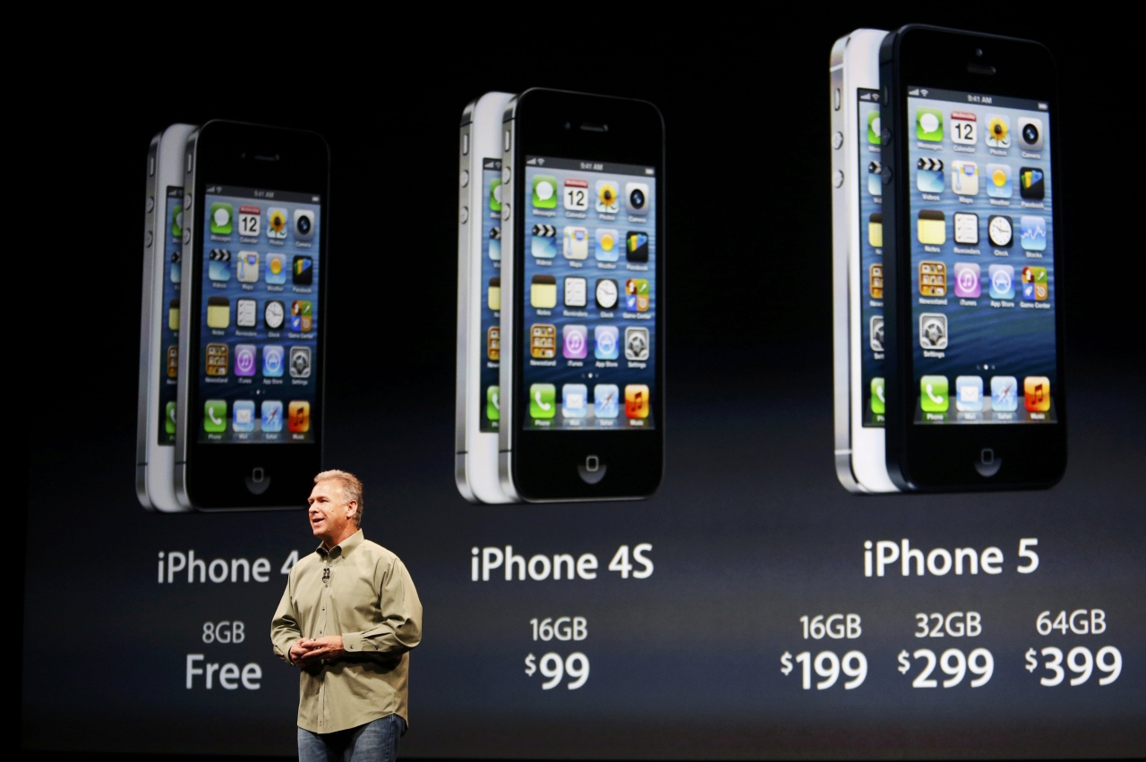 Los precios del iPhone 5 en EEUU