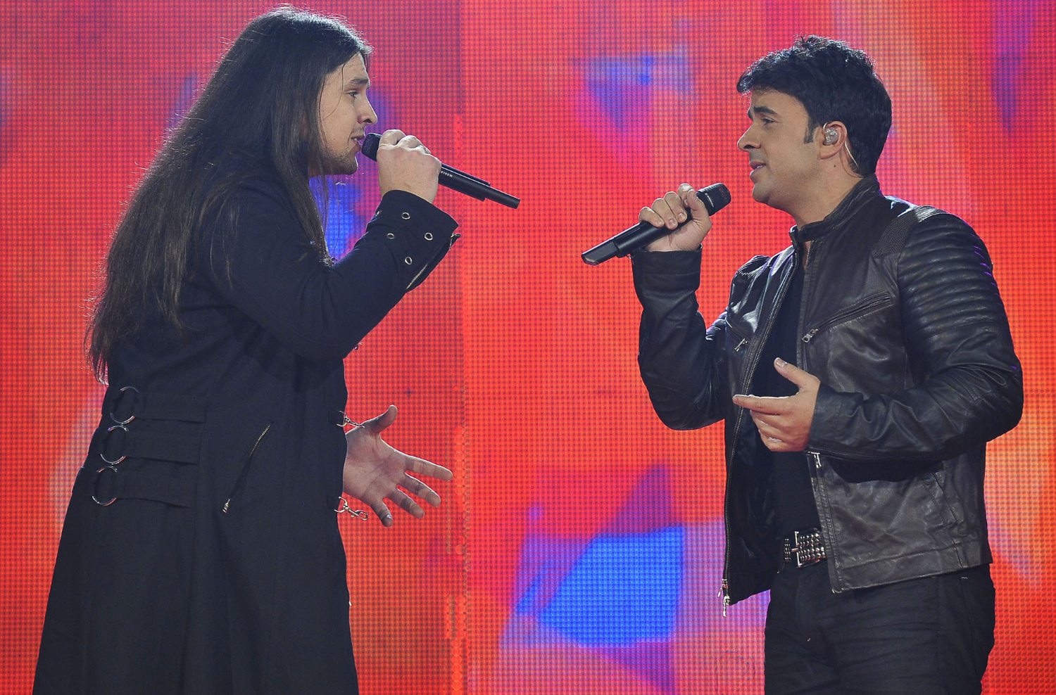 Rafa y Luis Fonsi