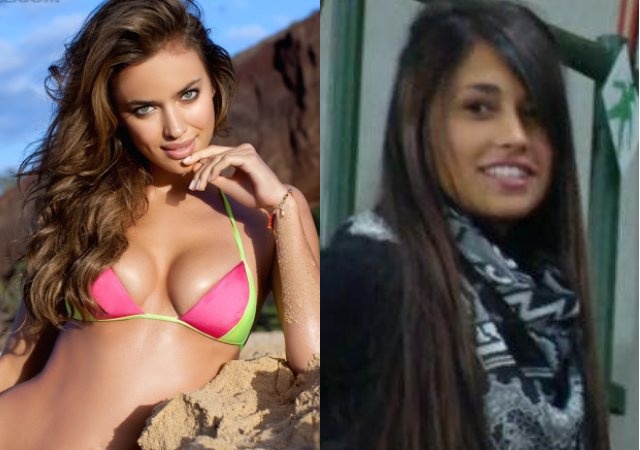 Irinia Shayk (Cristiano Ronaldo) - Antonella Roccuzzo (Messi)