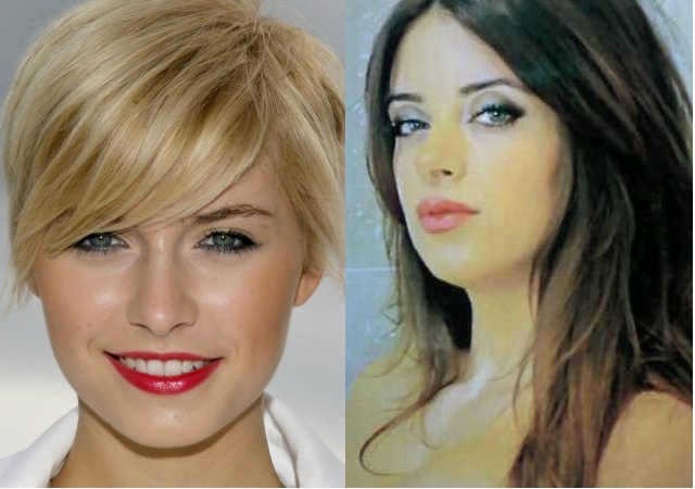 Lena Gercke (Khedira) - Daniella Semaan (Cesc Fábregas)