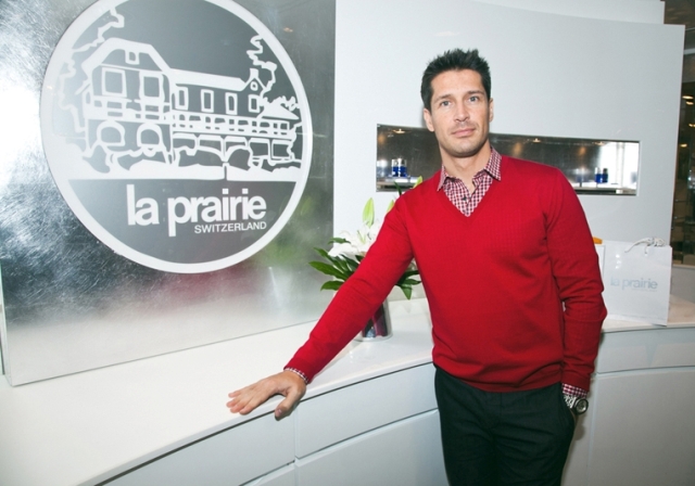 Inauguración del espacio La Prairie en el Corte Inglés de Castellana