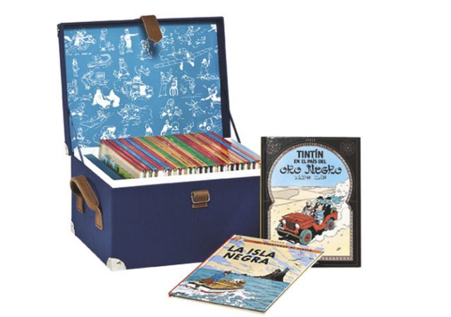 Cofre colección Tintin