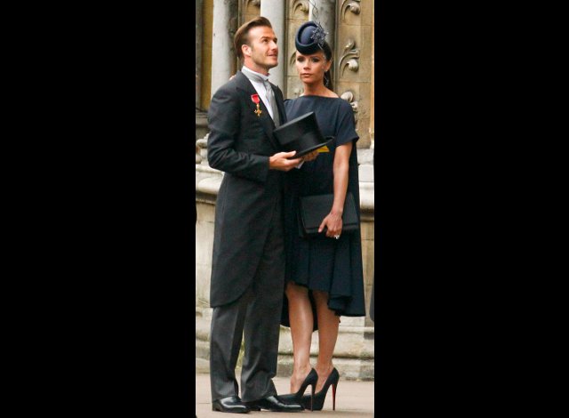 Victoria y David Beckham