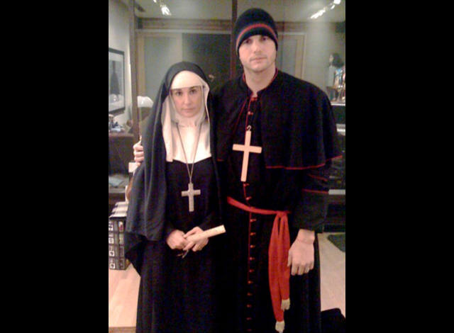 Demi Moore y Asthon Kutcher