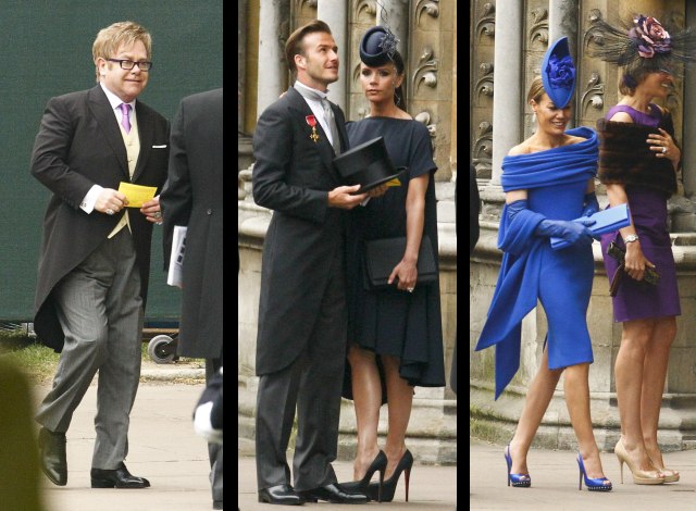 Elton John, los Beckham y Tara Palmer