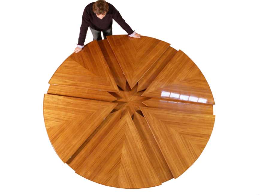 This Kitchen Table Nearly Doubles In Size Seconds This Kitchen Table Nearly Doubles In, Size Changing Round Table
