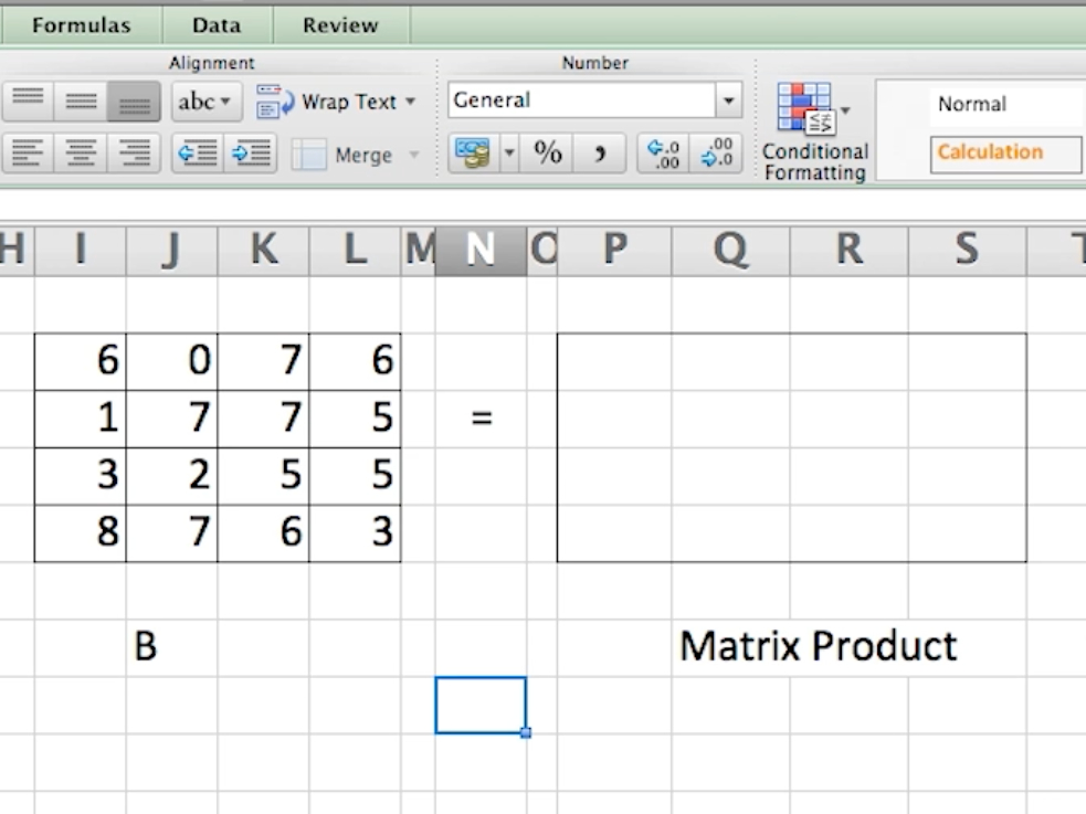 this advanced excel trick allows you to calculate complicated matrix