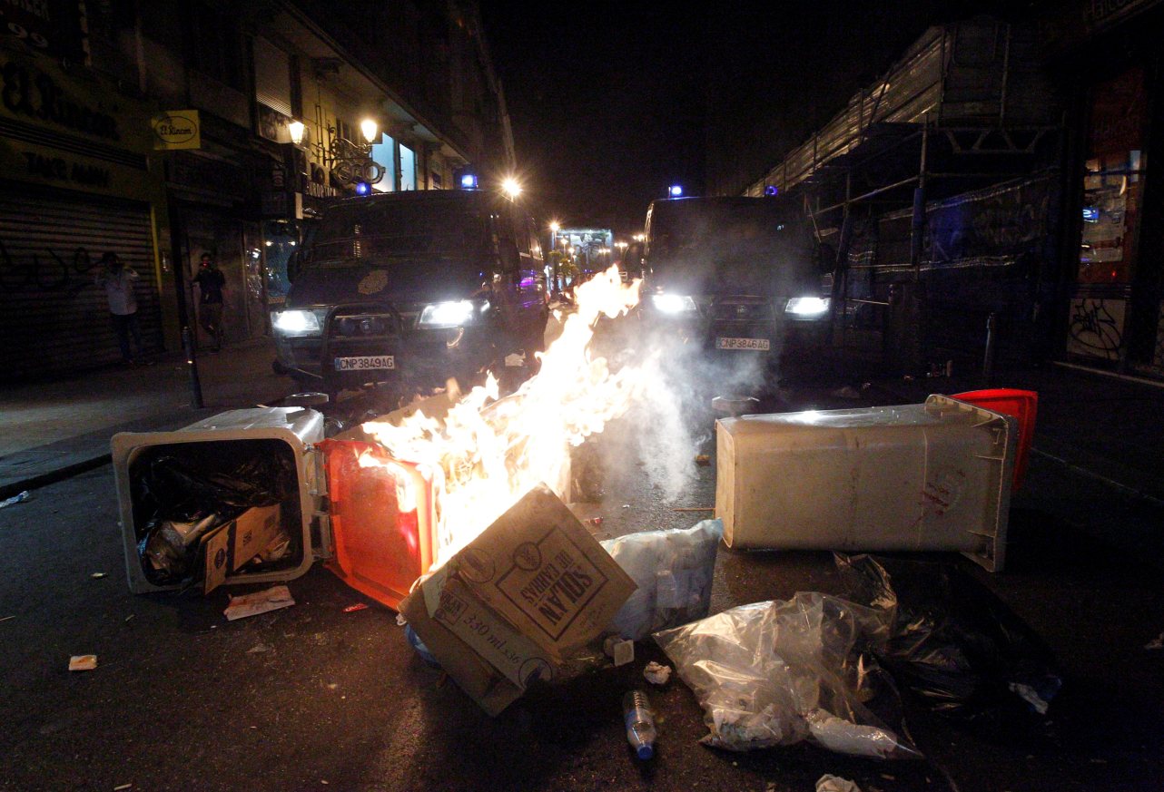 Protestas por los recortes