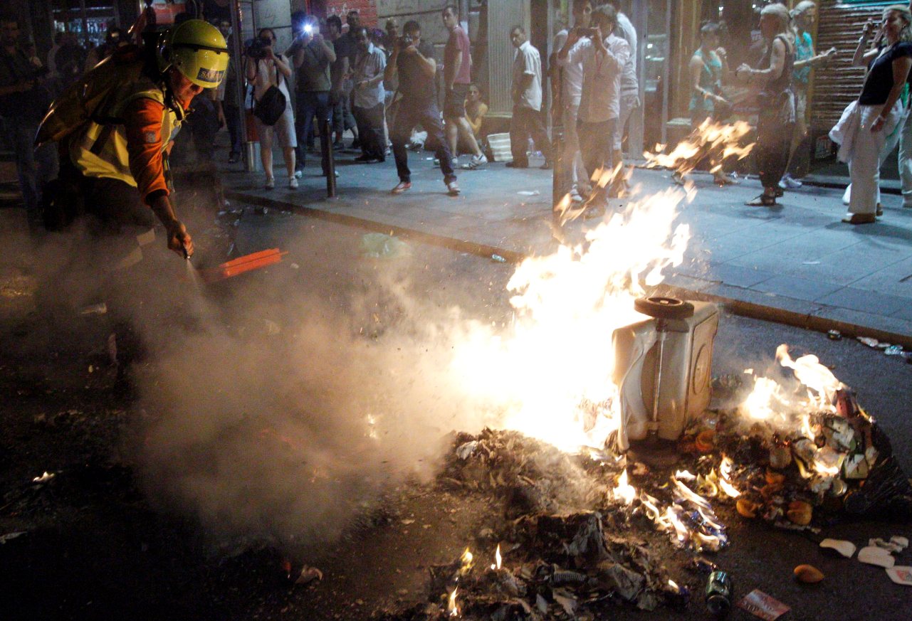 Protestas por los recortes