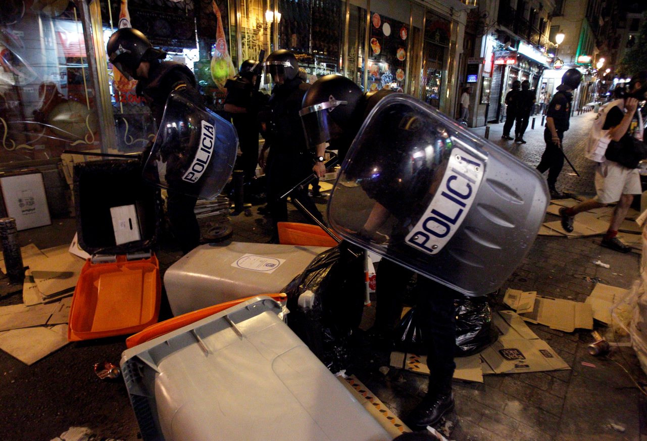 Protestas por los recortes