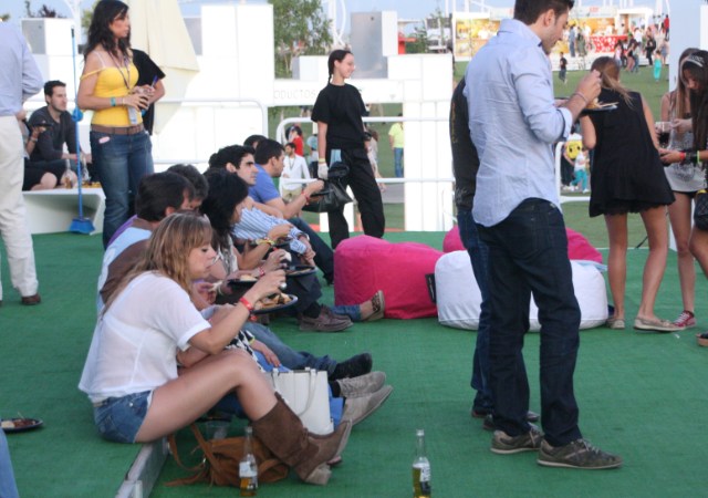 <b>Zona vip de Rock in Rio</b>