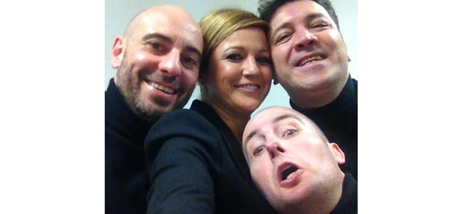 Jaime Ordóñez, Patricia Rivas, Paco Collado y Marcos Ortiz